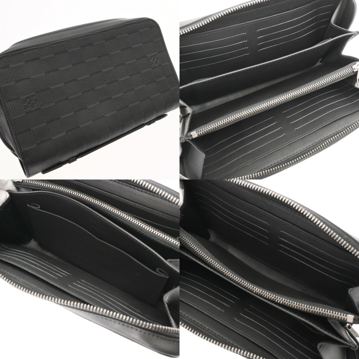 Louis Vuitton Damier Infini Zippy Xl Travel Case Onyx N61254