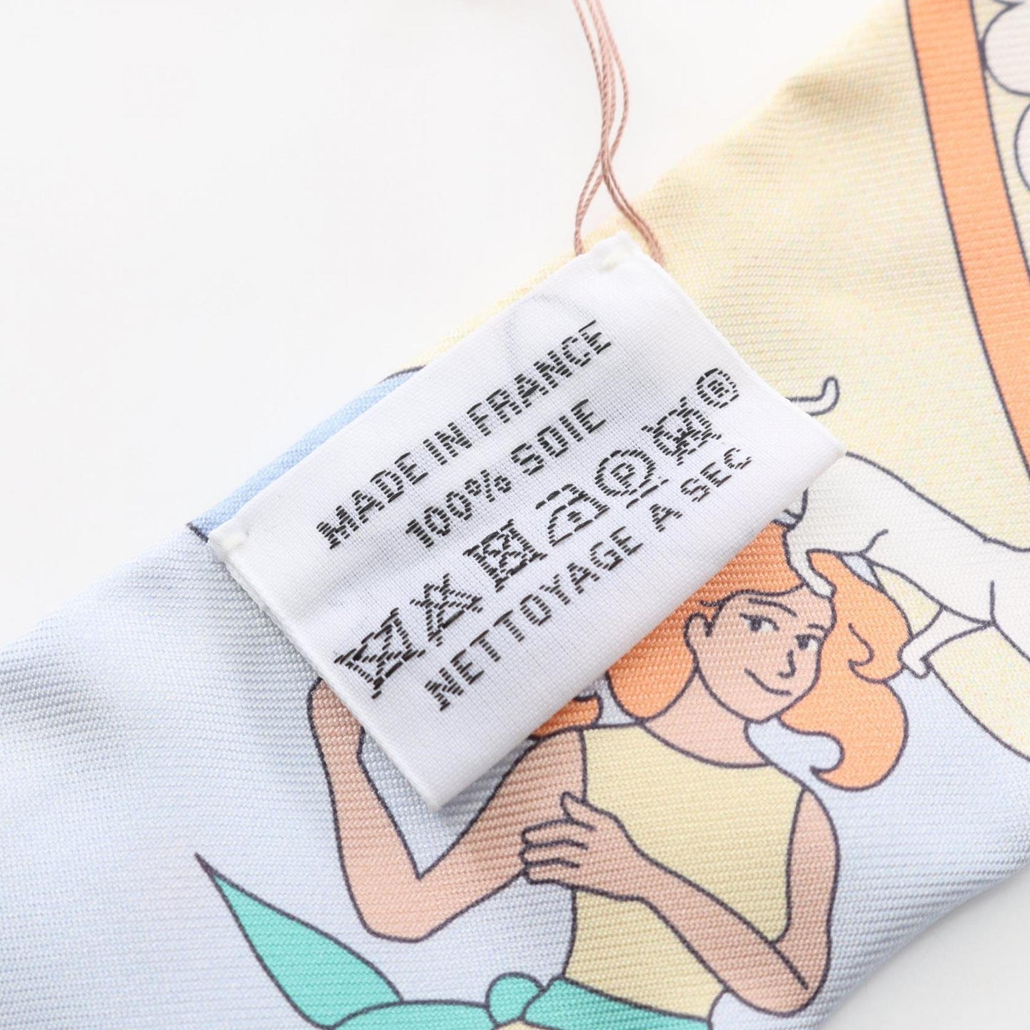 Hermes Herms Twilly Carres Volants Silk Scarf For