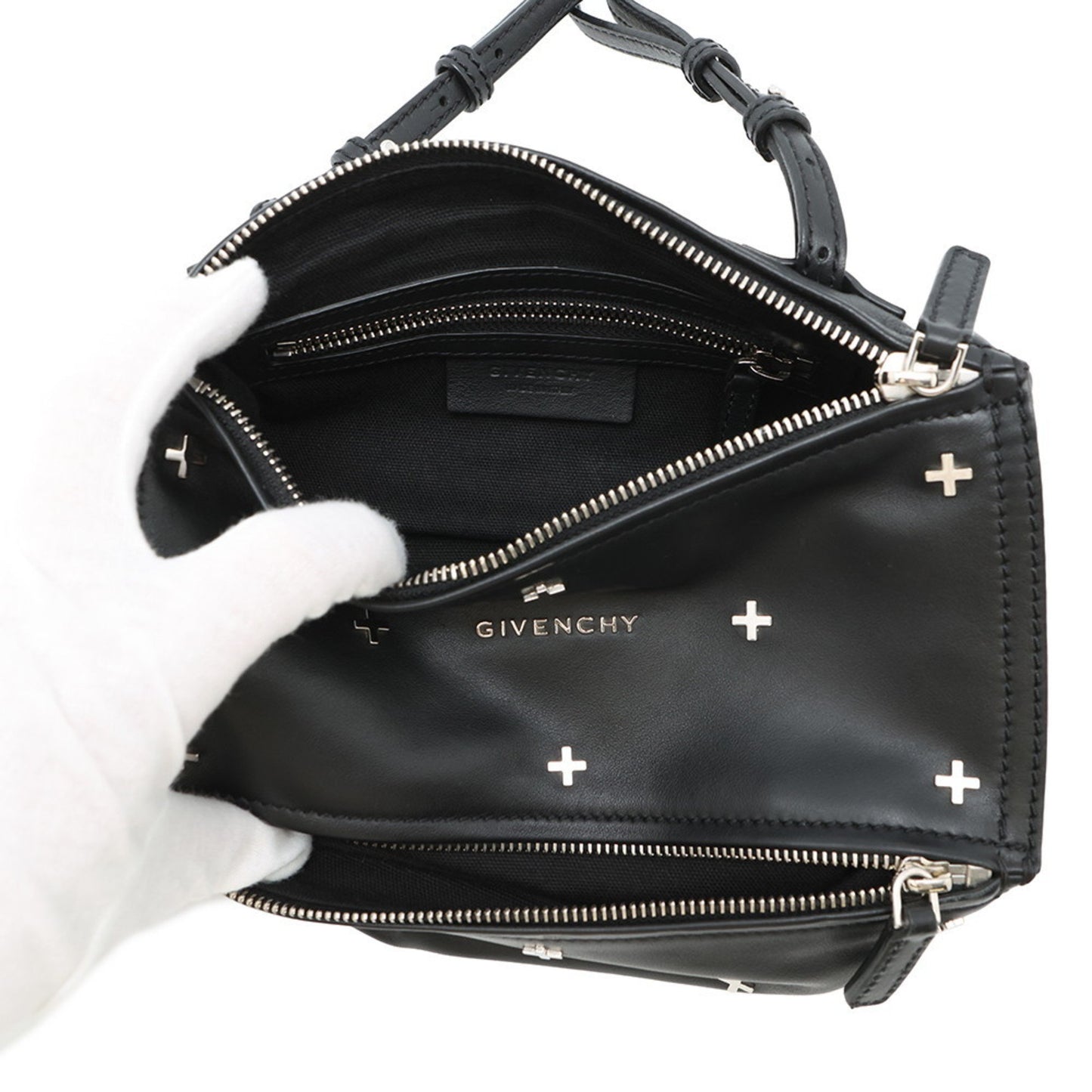 Givenchy Shoulder Bag Small Leather Bb500Ab06B Givenchy Black