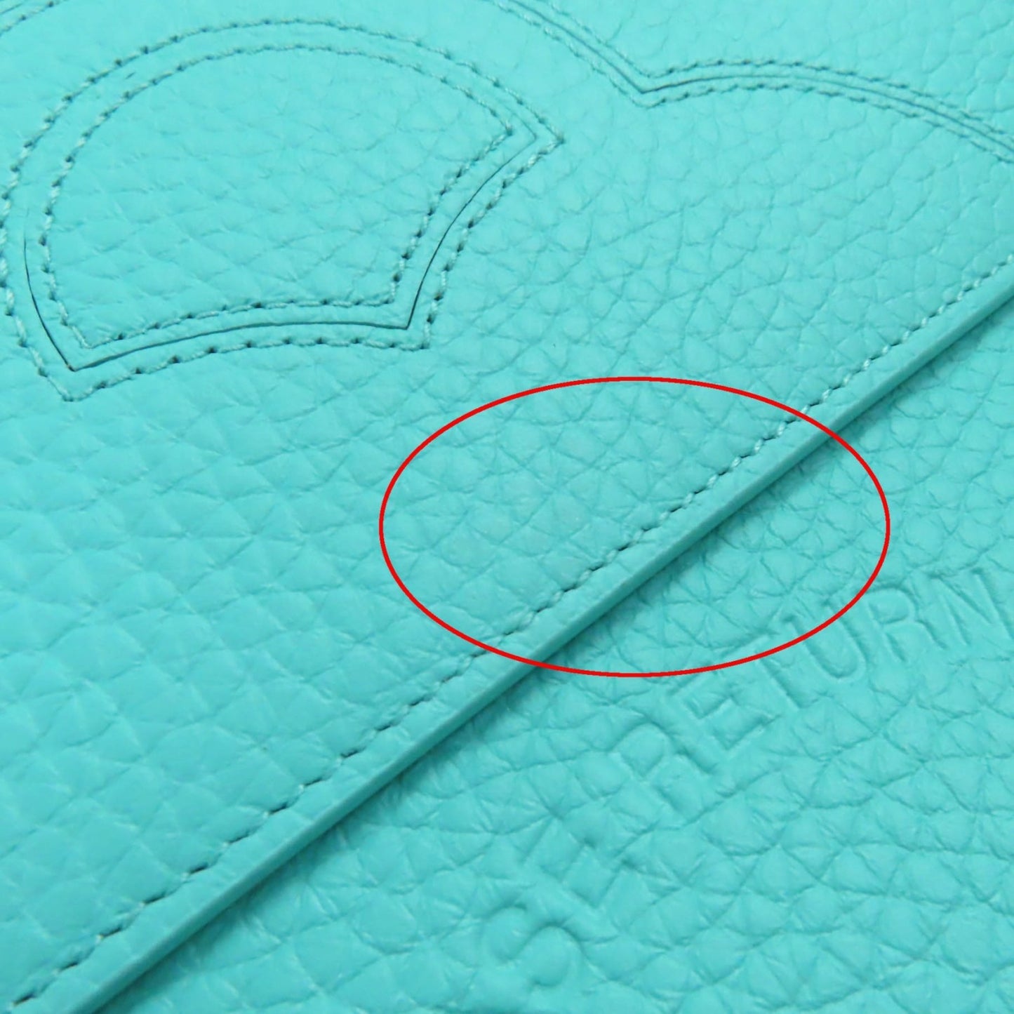Tiffany & Co. Return To Tiffany Leather Pouch
