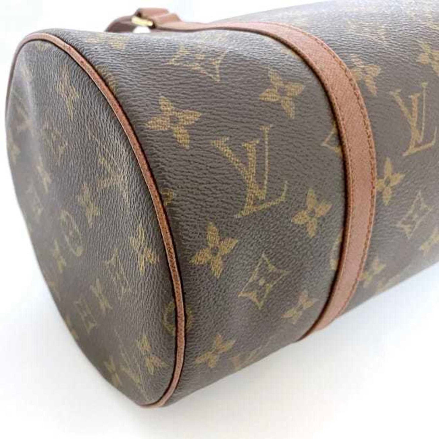 Louis Vuitton Handbag Papillon 30 Brown Monogram M51365 Boston Bag Canvas Leather No1929 Louis