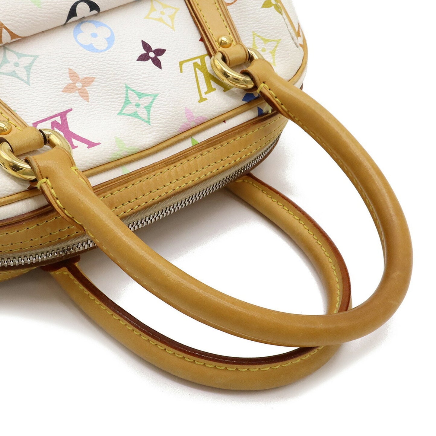 Louis Vuitton Louis Vuitton Monogram Multicolor Priscilla Handbag Blanc White M40096