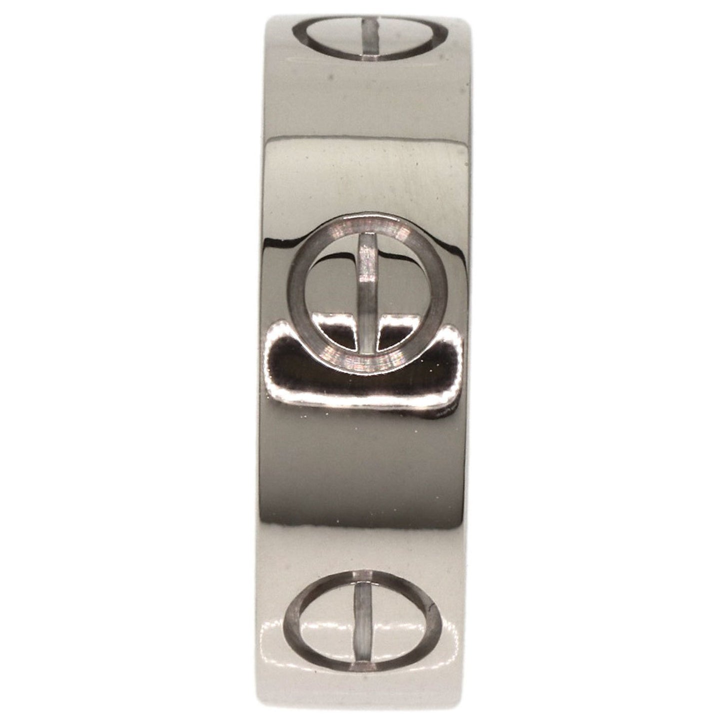 Cartier Love Ring #48 18K White Gold