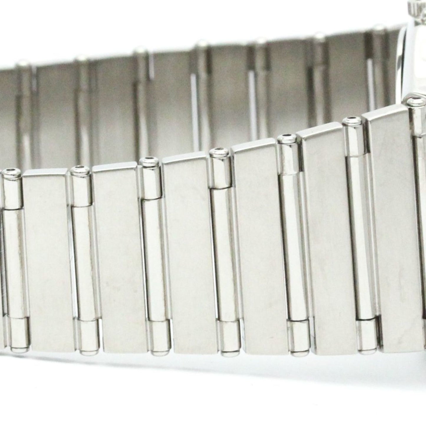 Polished Omega Constellation Stainless Steel Quartz