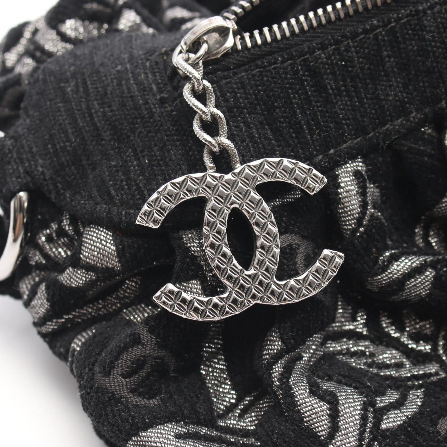 Chanel Coco Mark Handbag Fabric