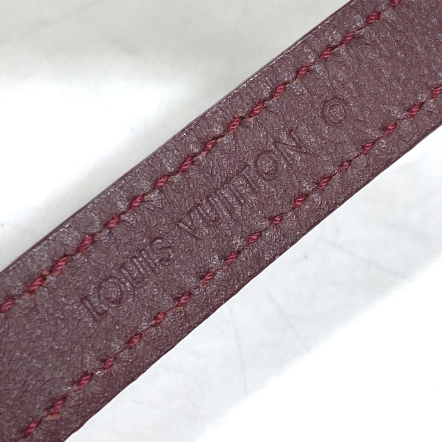 Louis Vuitton M6617F Monogram Vernis Favorite Ribbon Bracelet