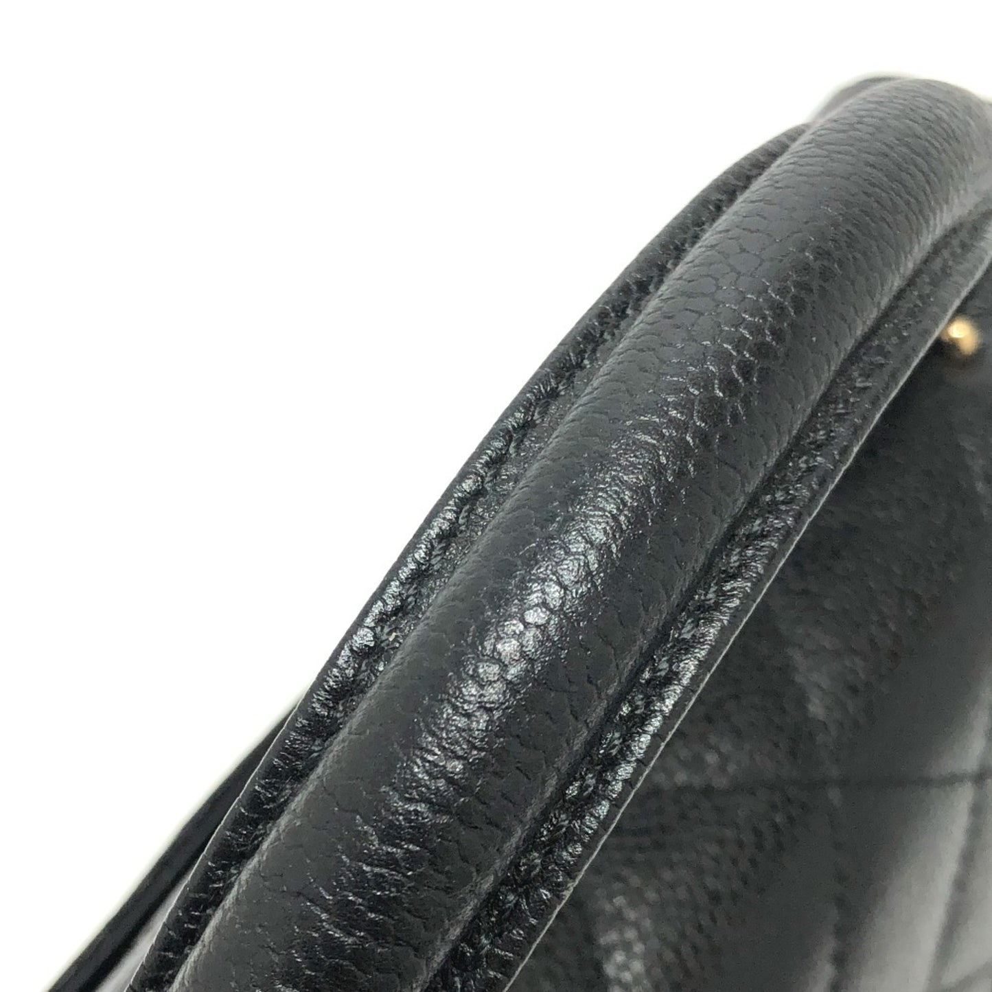 Chanel Cc Mark Cc Bag Tote Bag Hand Bag Black Goldhardware