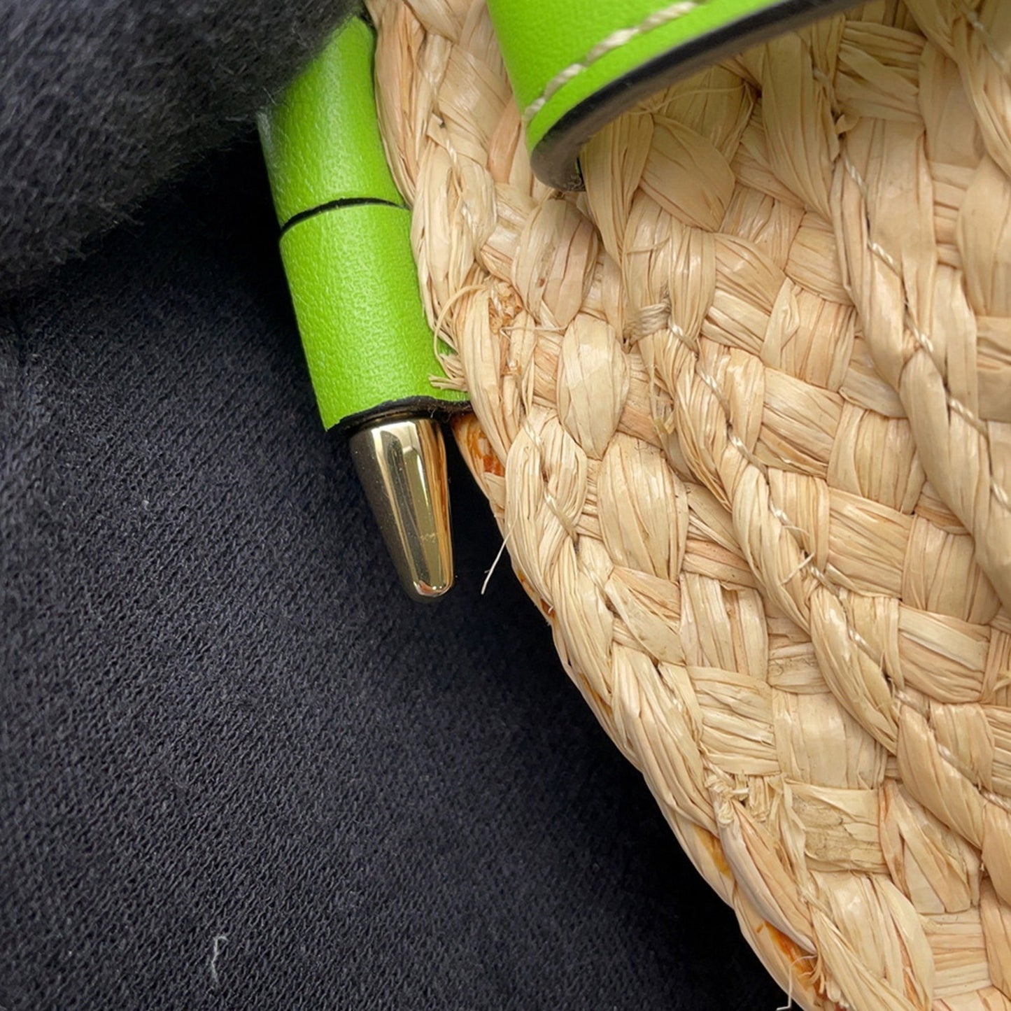 Loewe Shoulder Bag Gate Mini Raffia 329.13.U62 Basket