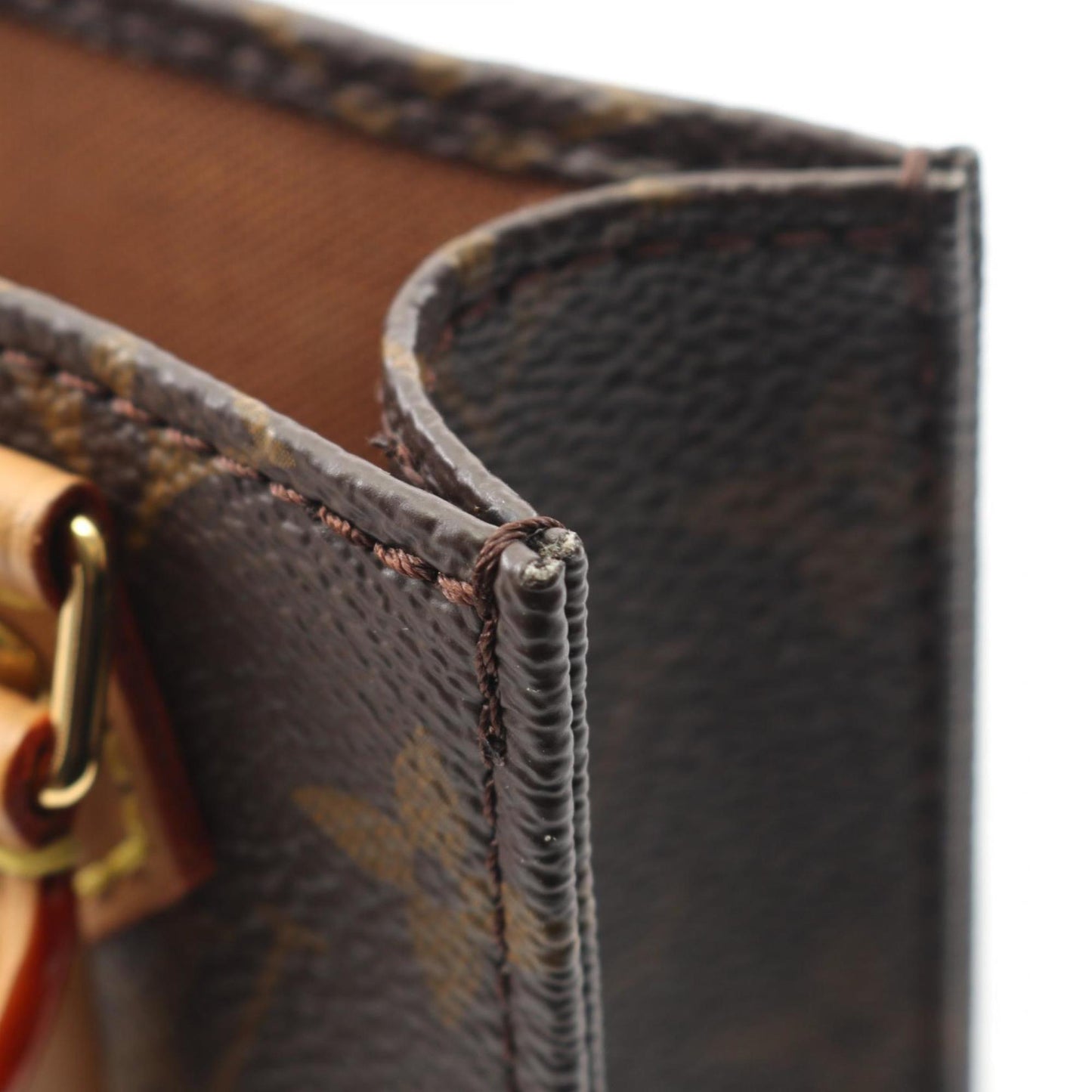 Louis Vuitton Petite Sac Plat Monogram Handbag