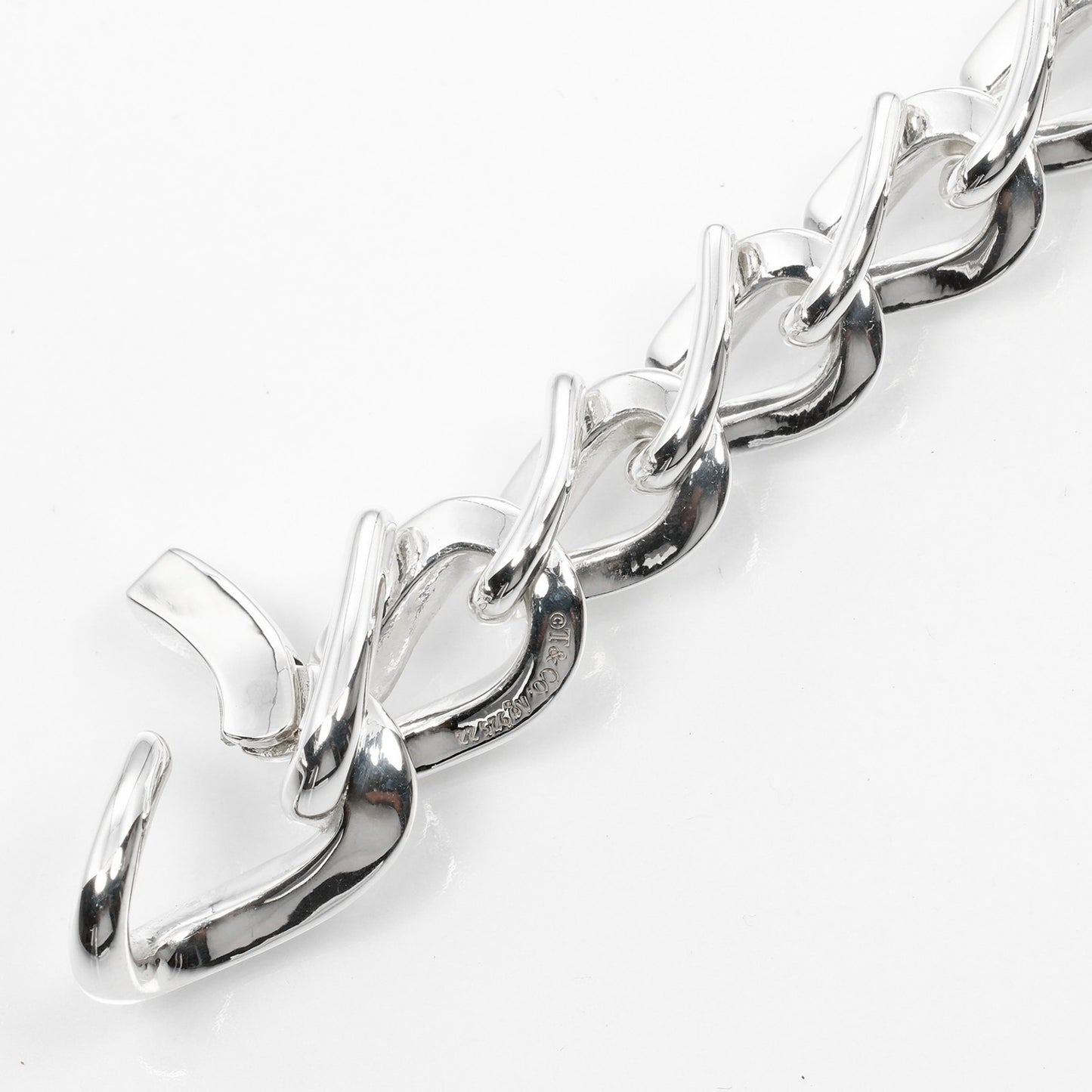 Tiffany & Co. Forged Medium Link Bracelet