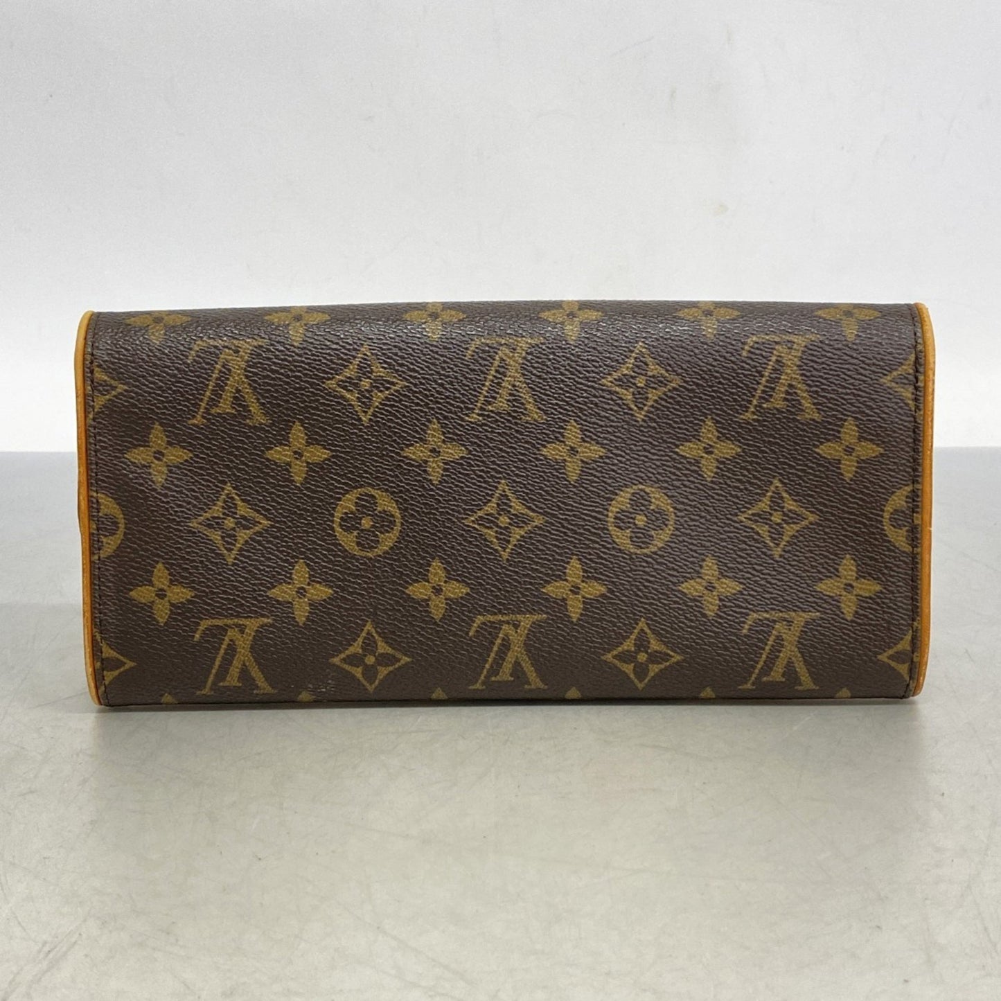 Louis Vuitton Monogram Pochette Twin Gm Shoulder Bag M51852 Brown