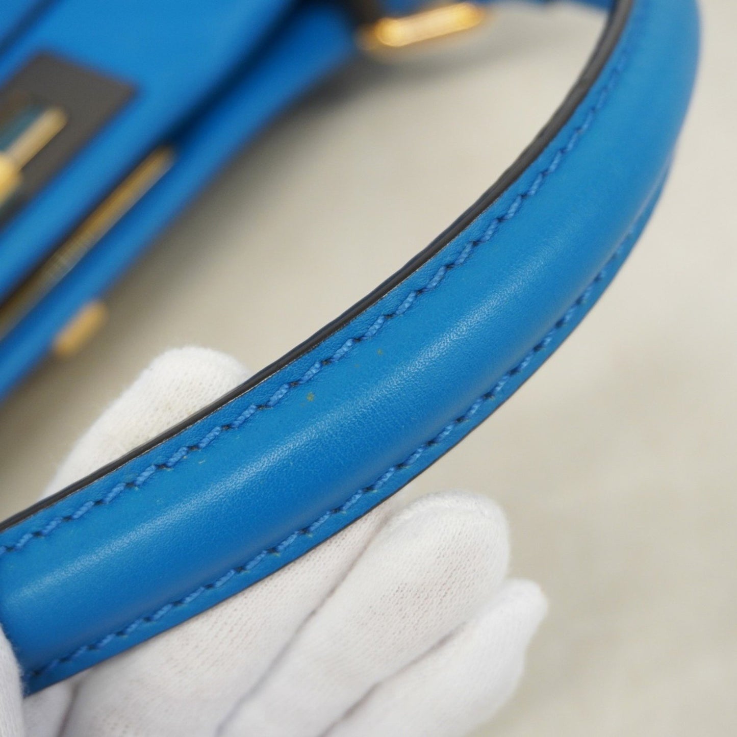 Fendi Peekaboo Leather Handbag