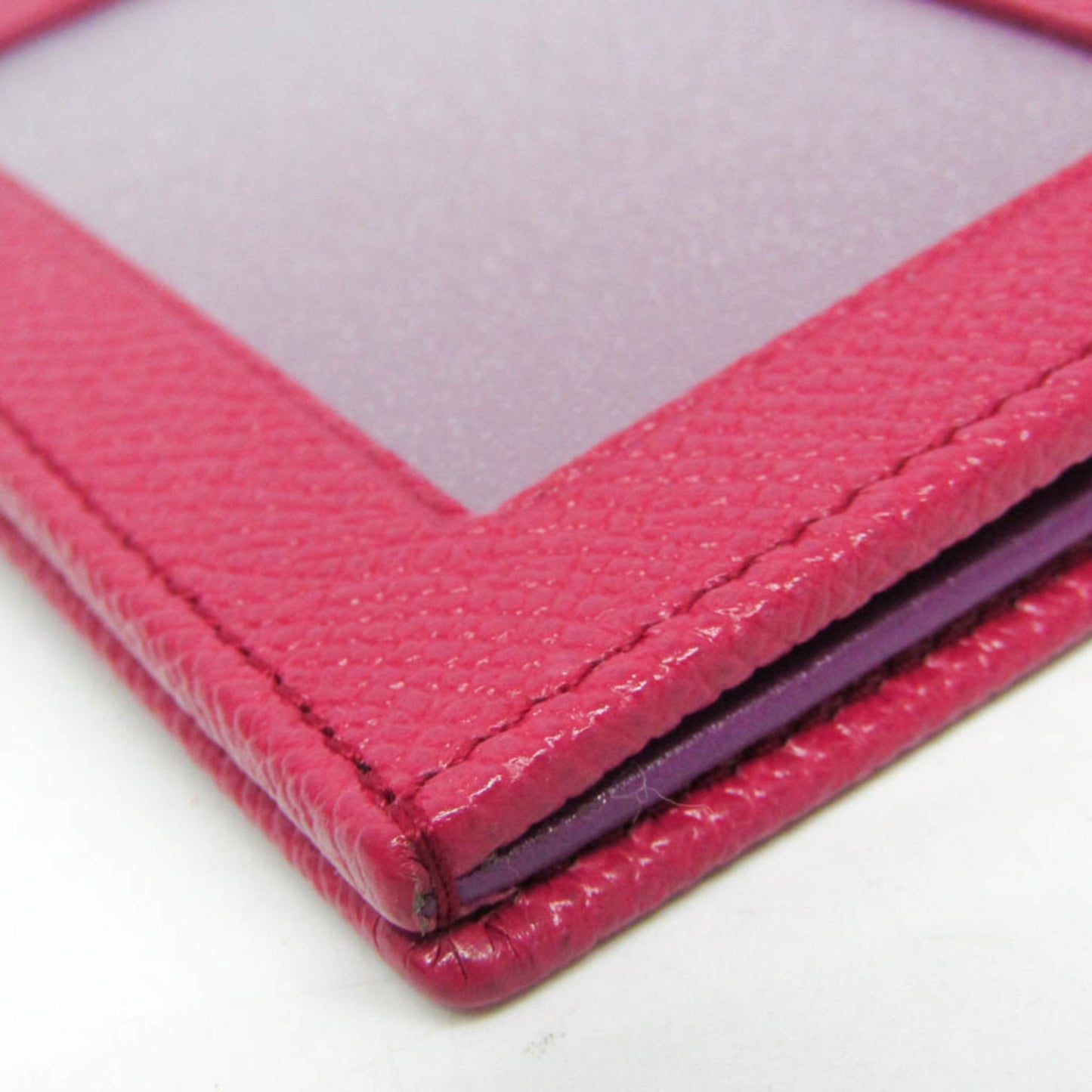 Bvlgari Bvlgari Bvlgari 287264 Leather Card Case Pink