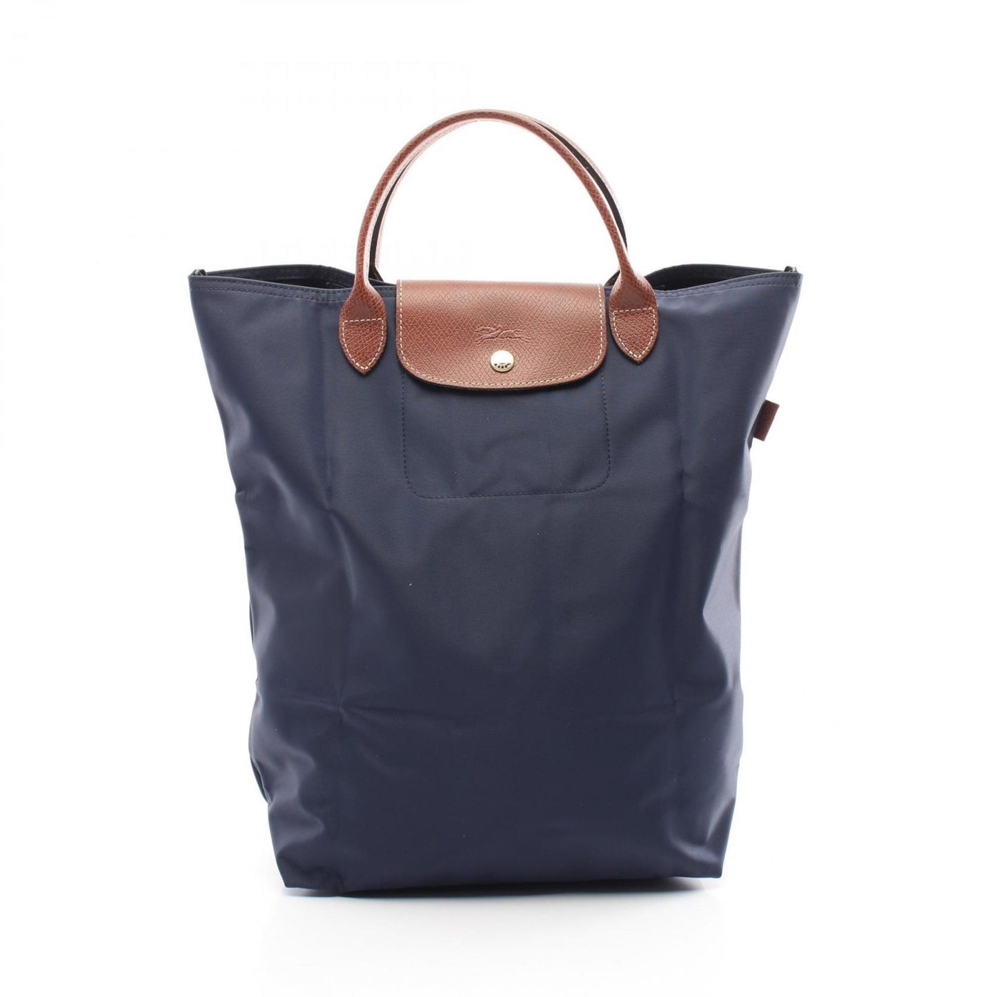 Longchamp Le Pliage Original M Tote Bag Fabric Leather