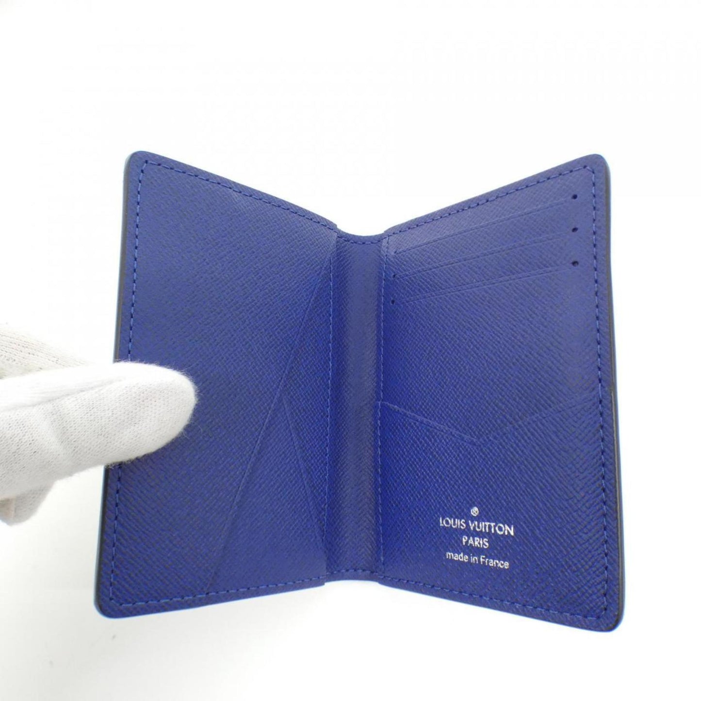 Louis Vuitton Taiga Llama Organizer De Poche M30301 Business Card Holder/Card Case