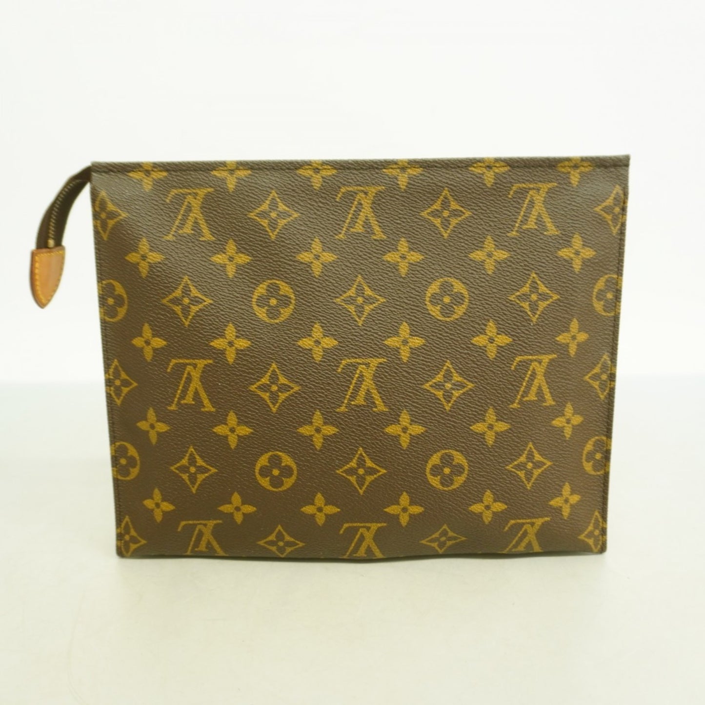 Louis Vuitton Monogram Poche Toilette 26 Pouch M47542 Brown