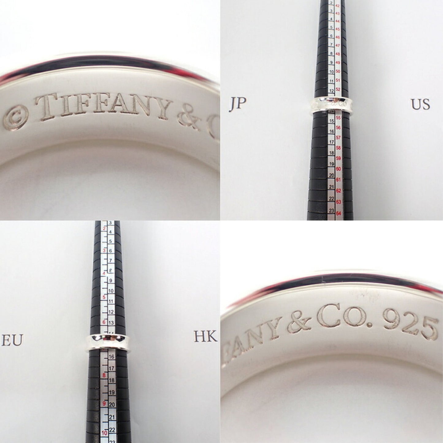 Tiffany 925 1837 Ring Size 13.5 G442-33