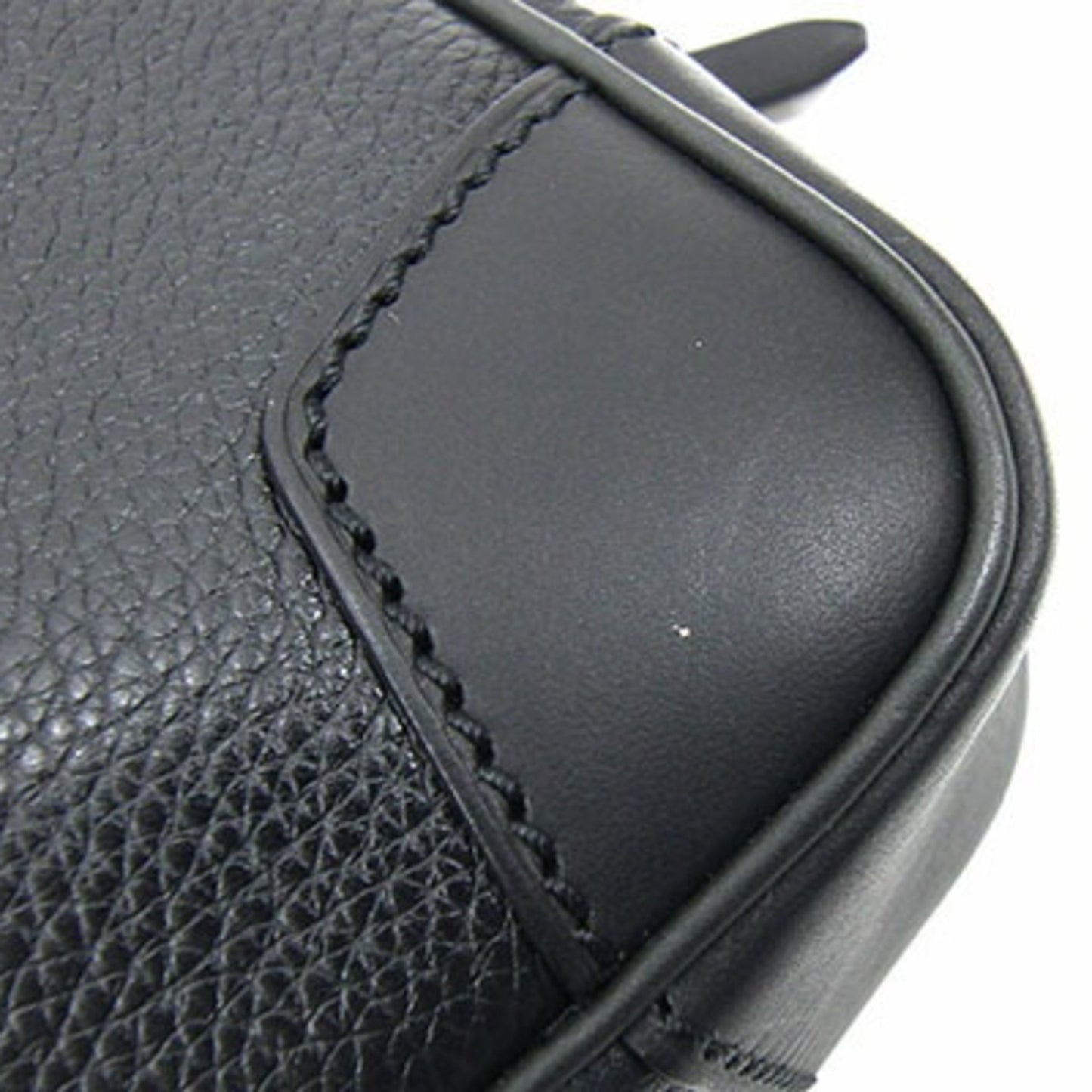 Dunhill Boston Series Second Bag L3V390B Black Leather Clutch