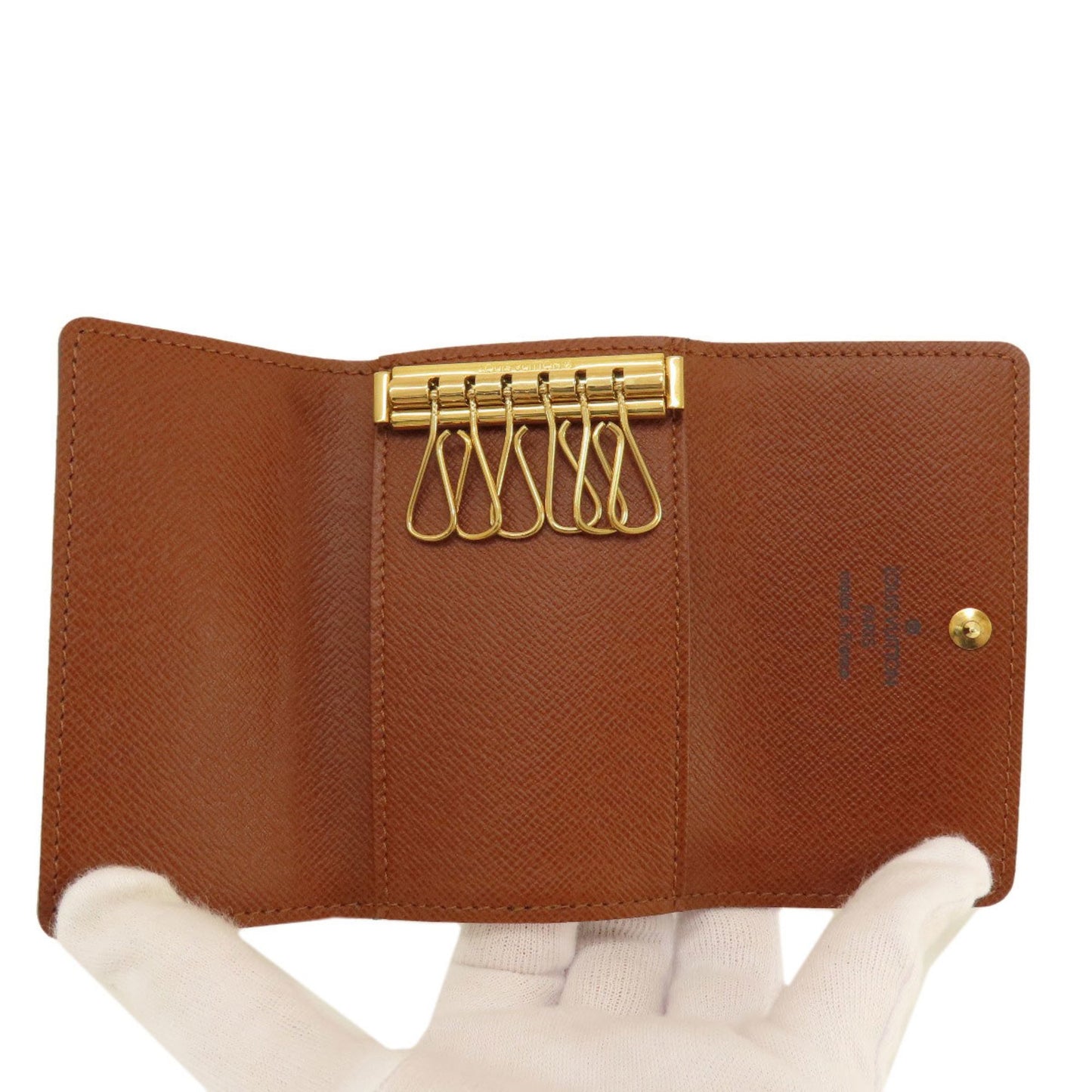 Louis Vuitton M62630 Multicle 6 Monogram Key Case Canvas