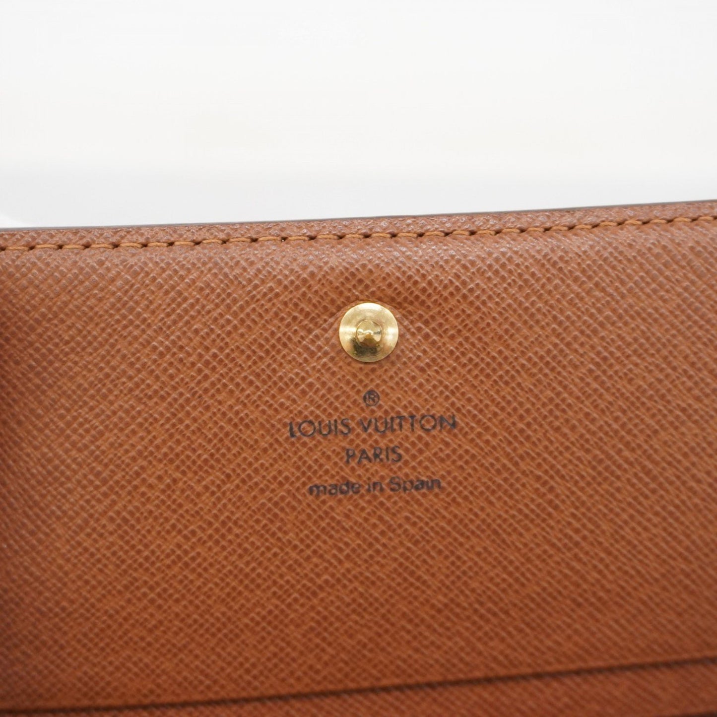 Louis Vuitton Monogram Portefeuille Tresor Wallet M61736 Brown