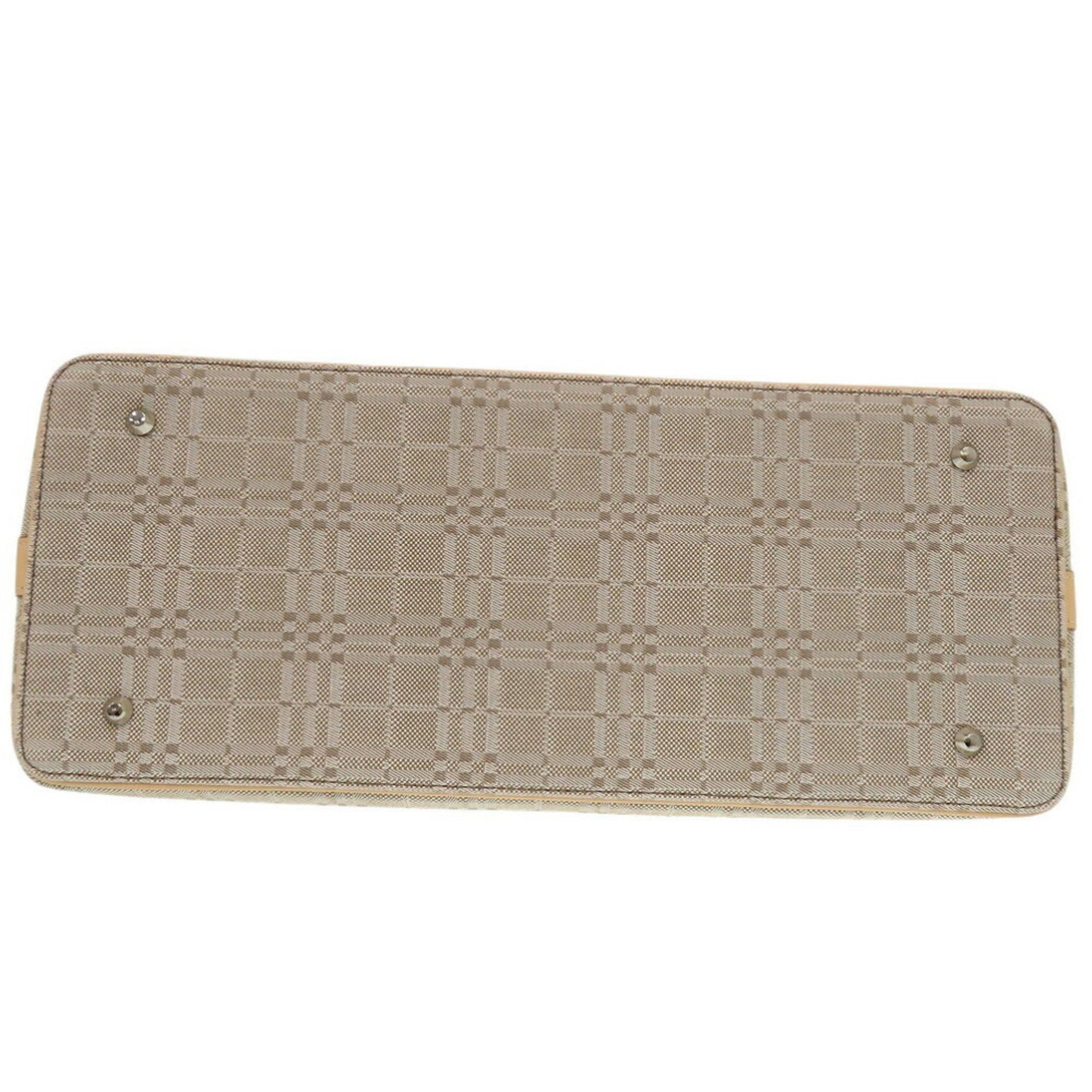 Burberry Handbag Canvas Beige 1791Burberry