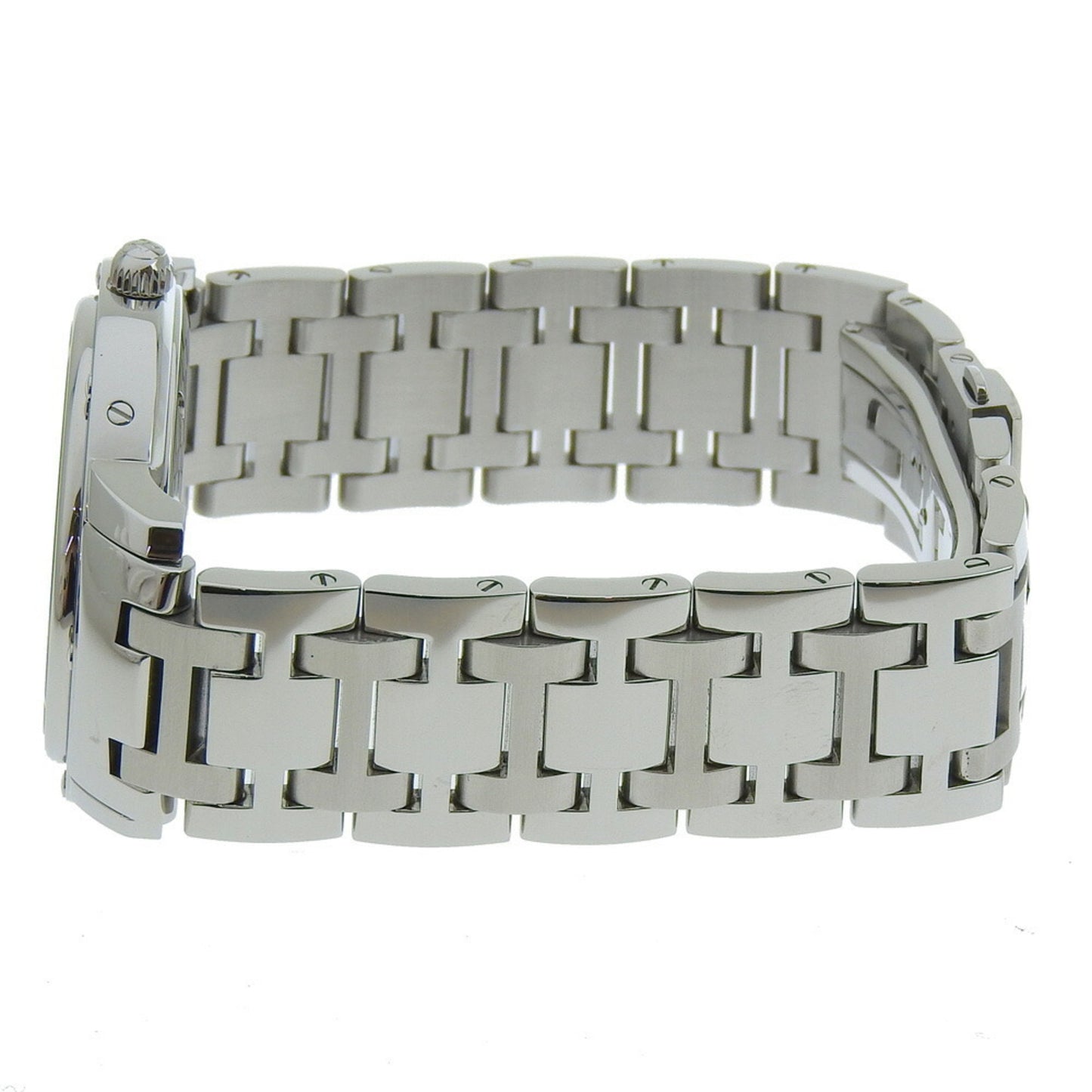Hermes Hermes Clipper Watch Cp2.810 Stainless Steel Automatic Grey Dial