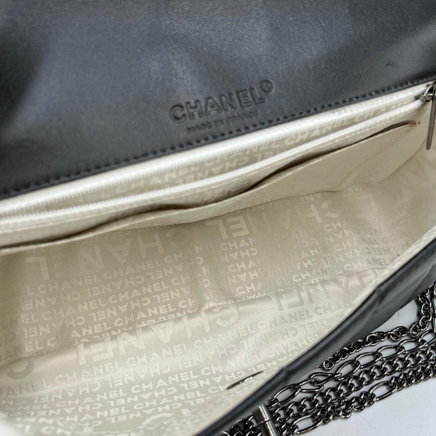 Chanel Chocobar Handbag In Black Lambskin