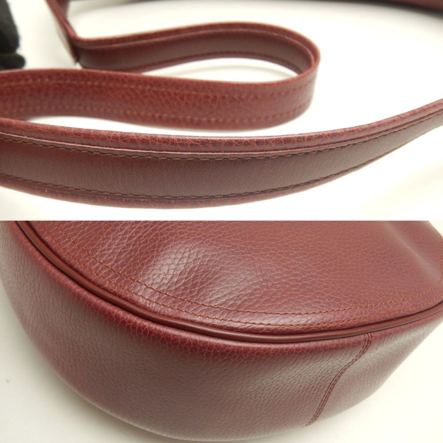 Cartier Must Bag Leather Bordeaux 252951