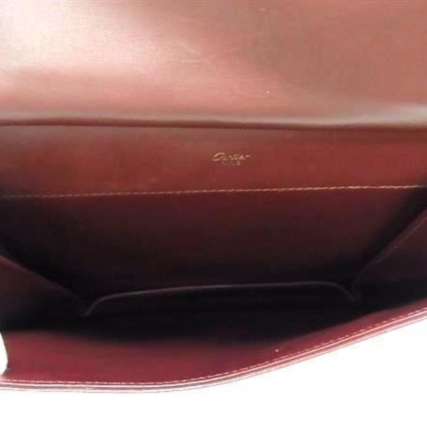 Cartier Shoulder Bag Must Line - Bordeaux Leather