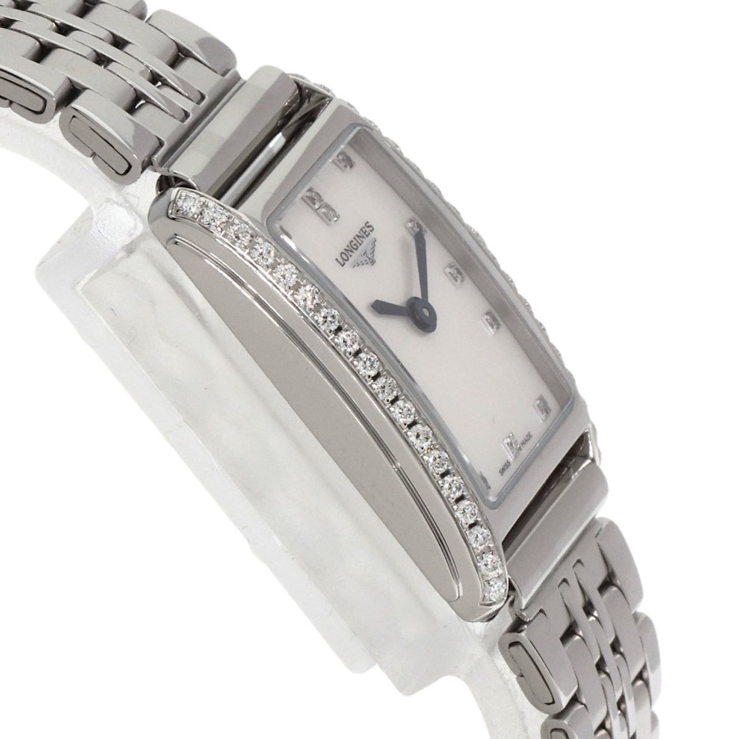 Longines L5.258.0 Conquest Diamond Watch In Stainless Steel/Ss