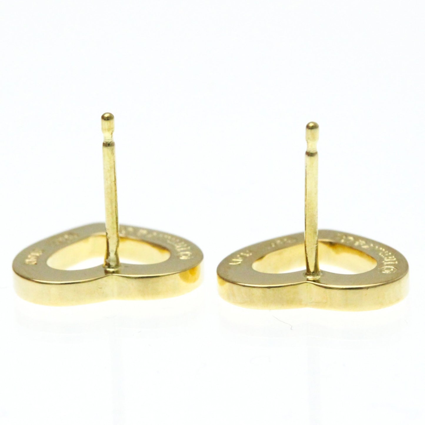 Tiffany Heart Earrings No Stone Yellow Gold (18K) Stud Earrings Gold