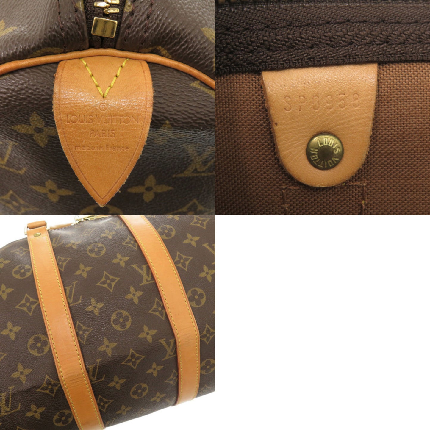 Louis Vuitton Keepall 45 Monogram M41428 Brown Boston Bag 0827 Louis Vuitton