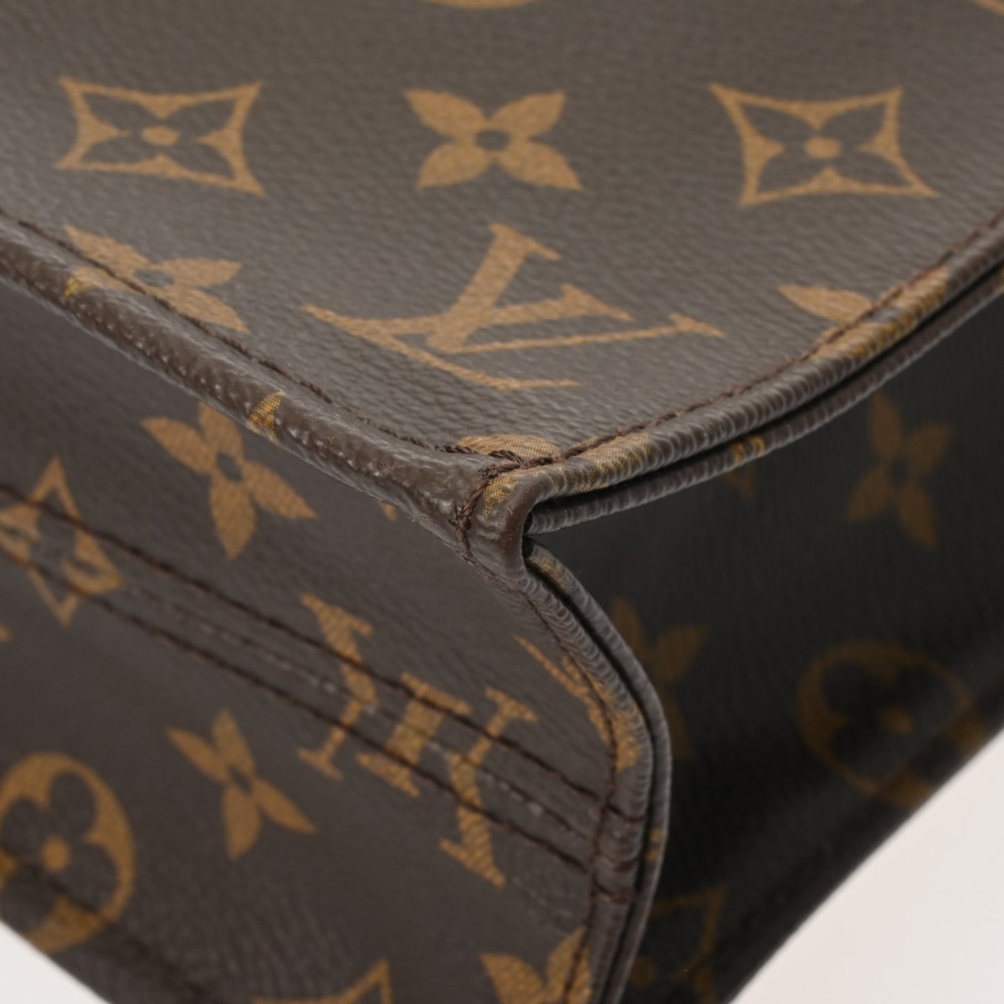 Louis Vuitton Monogram Sac Plat Brown M51140 Men'S/Women'S Canvas Tote Bag