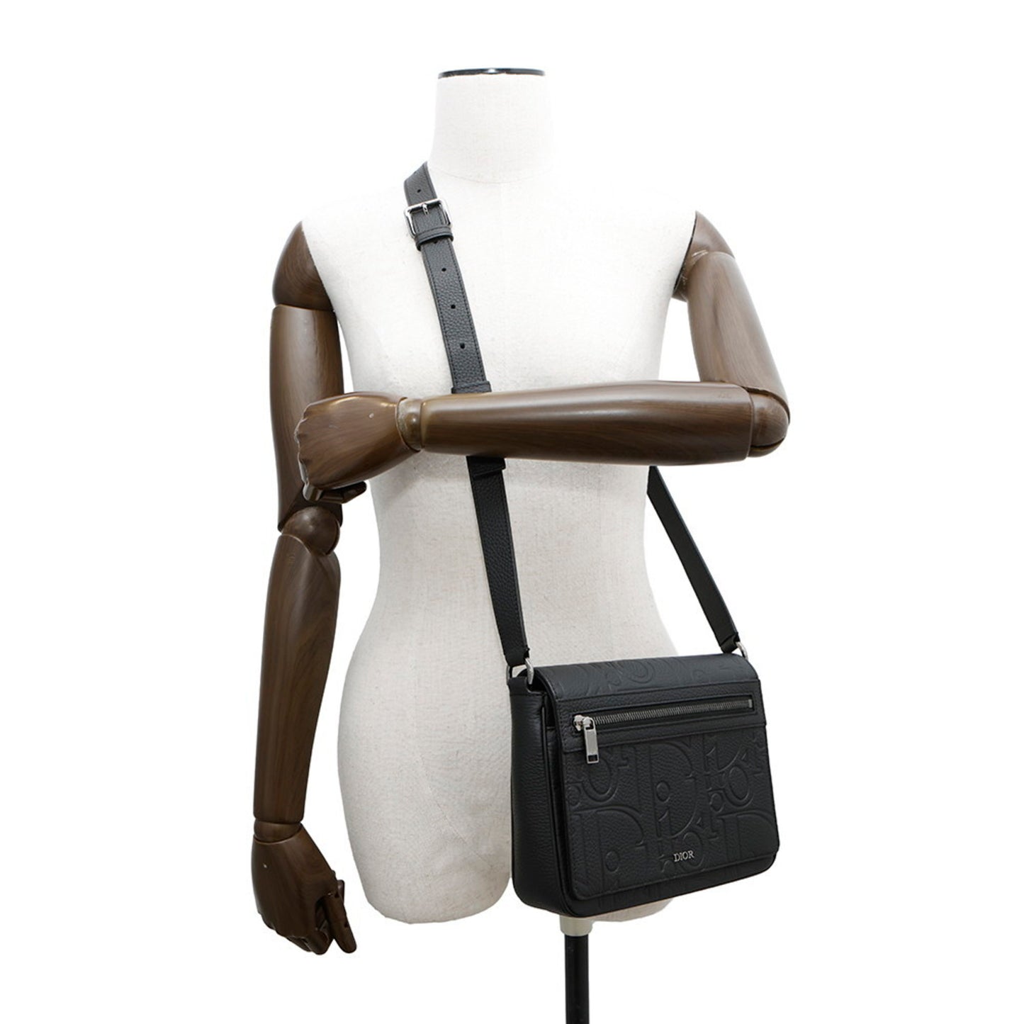 Christian Dior Gravity Leather Shoulder Bag 1Espo329Llg_H00N