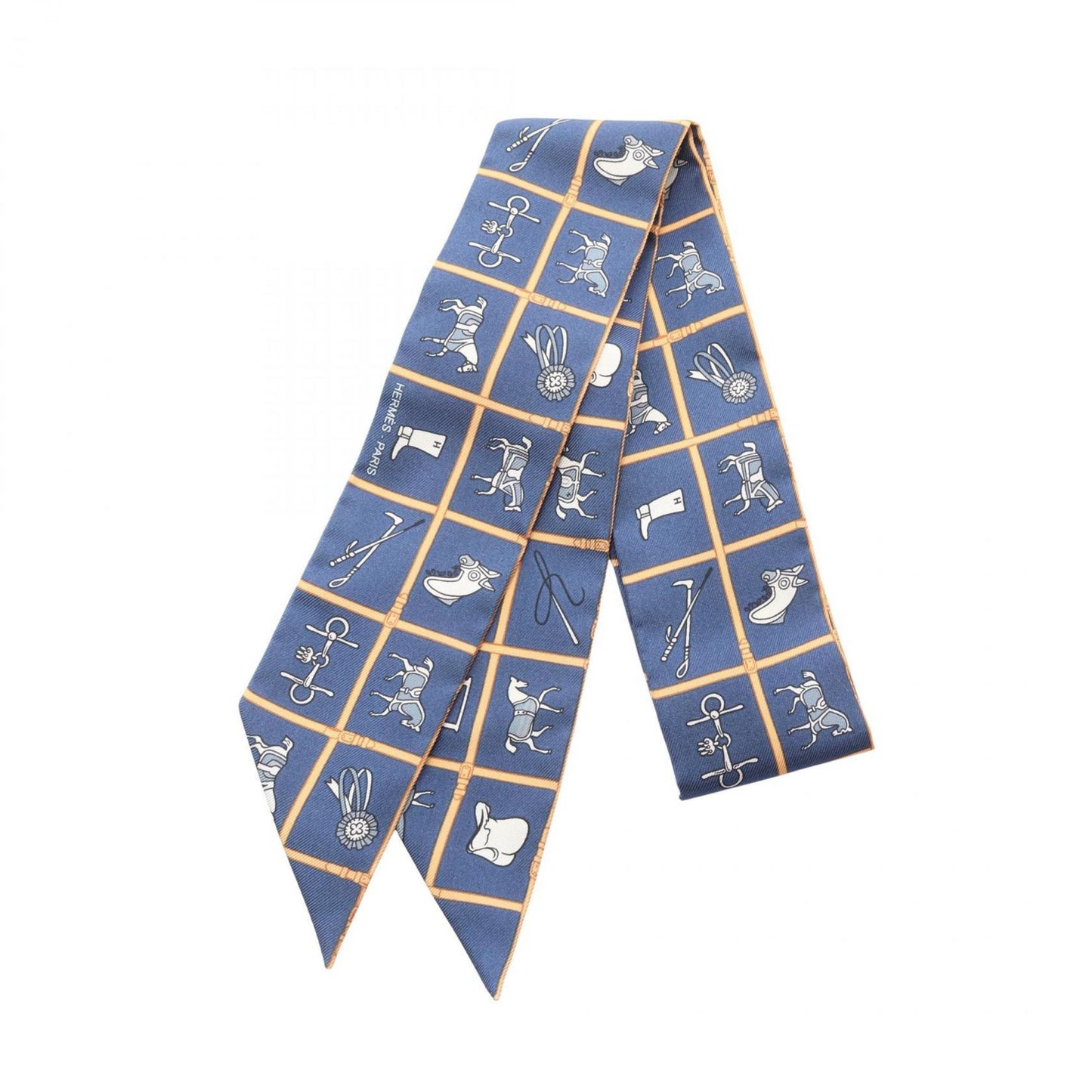 Hermes Herms Twilly Silk Scarf For Women