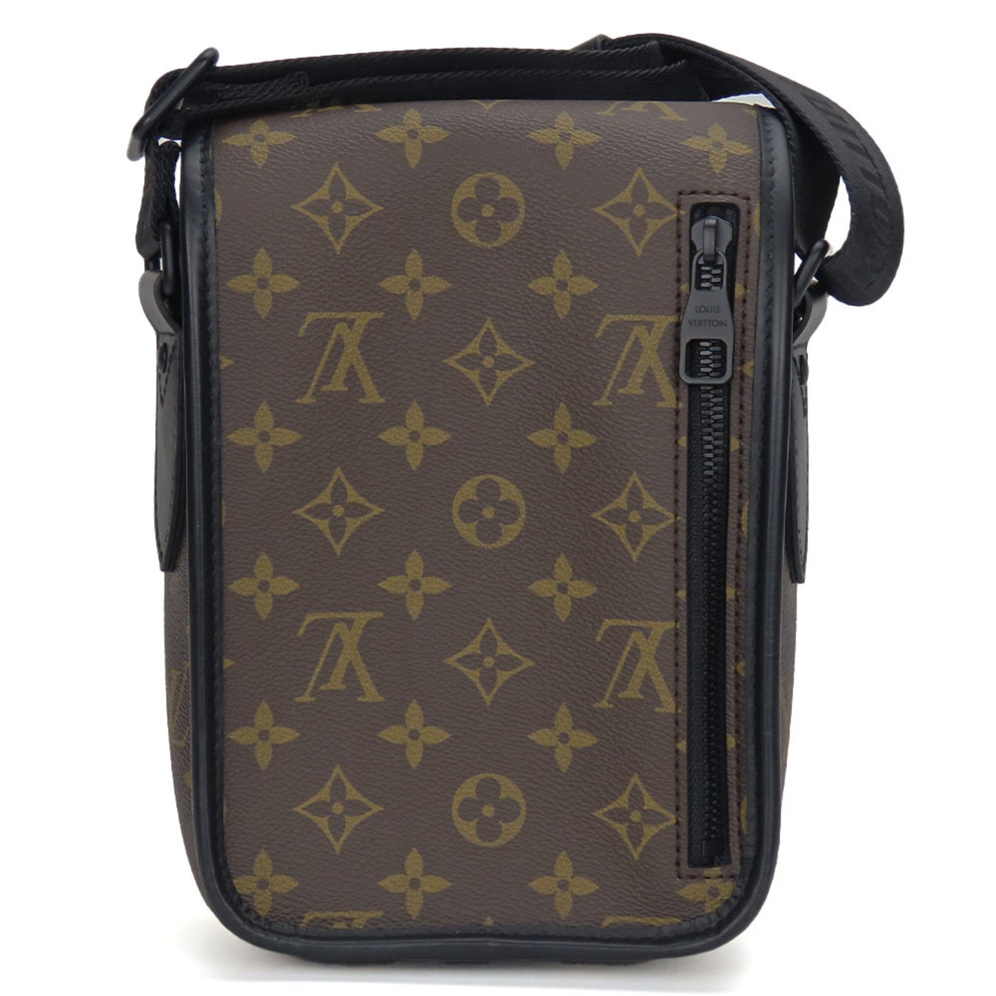 Louis Vuitton Shoulder Bag Archie M46442 Monogram Macassar Brown Black