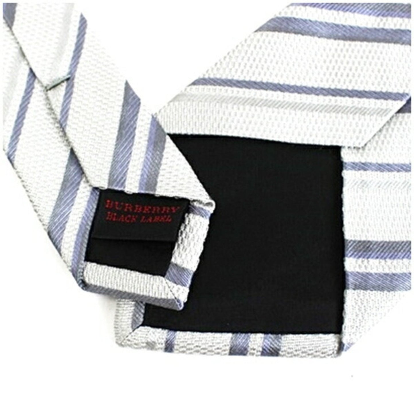 Burberry Black Label Silk Tie Stripe Burberry Black Label