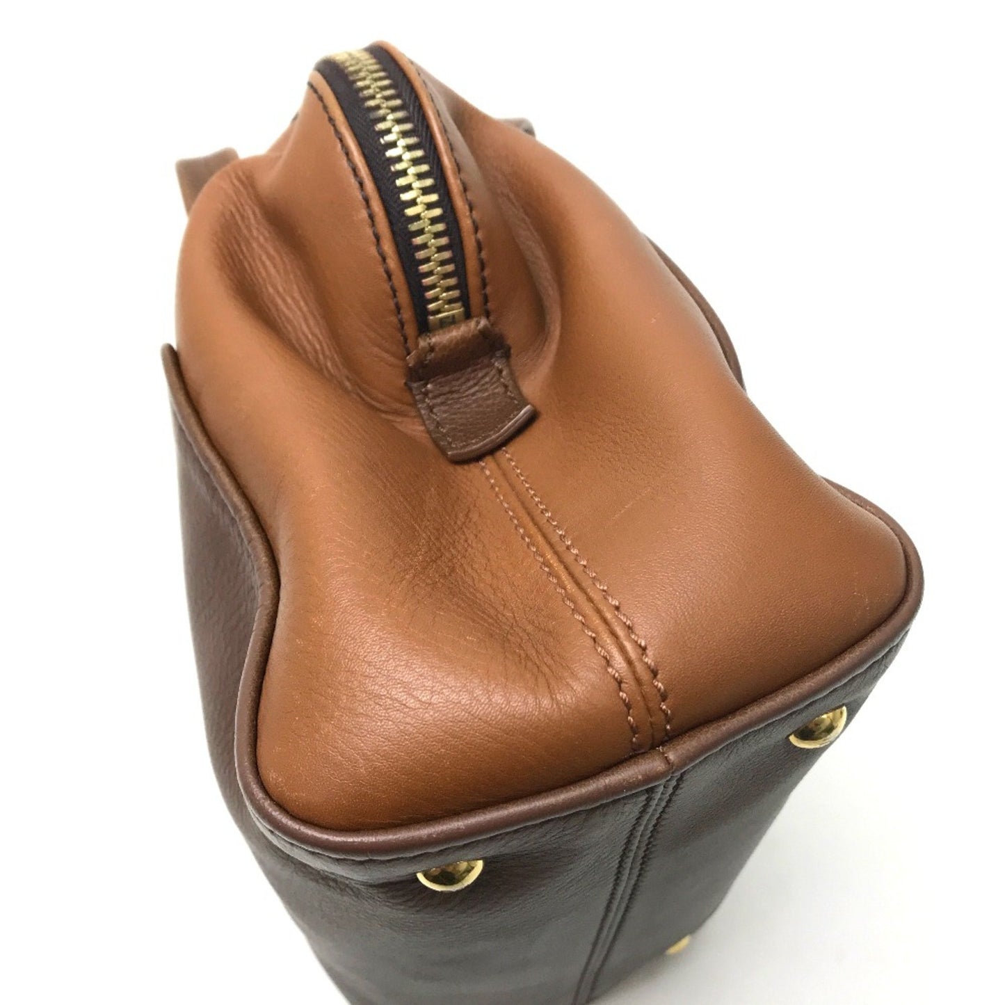 Fendi 8Bl117 2Way Shoulder Bag Hand Bag Brown