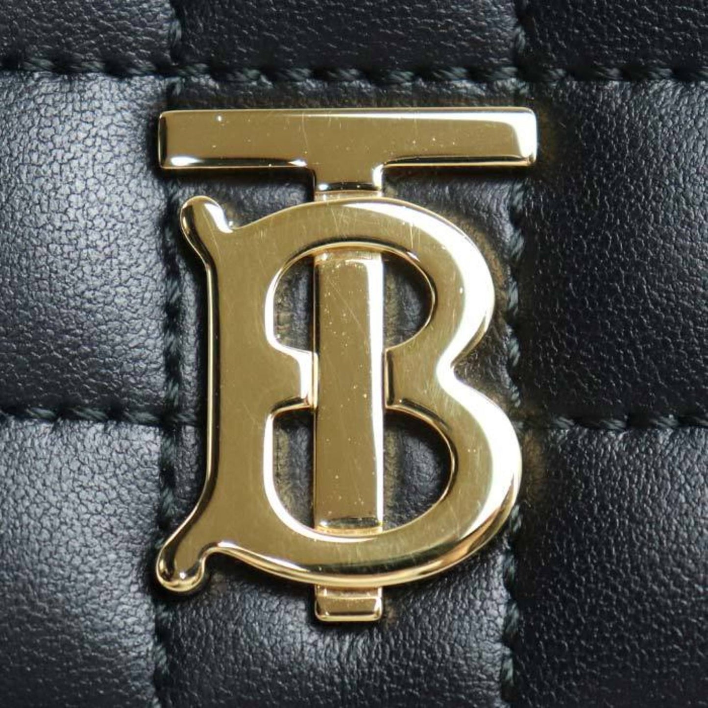 Burberry Burberry Rolla Clutch Shoulder Bag Black 80661761