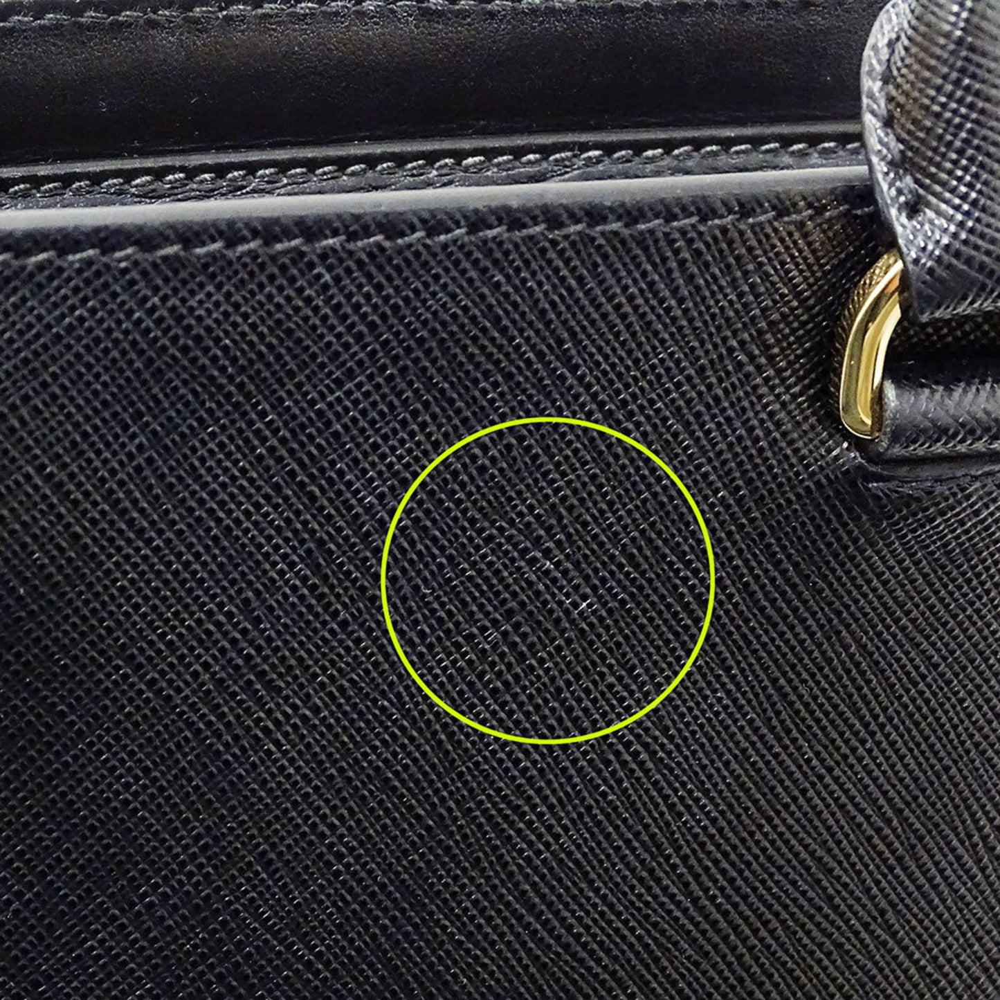 Prada Prada Women'S Saffiano Black Handbag/Shoulder Bag (1Ba380) - 2-Way Mini Bag