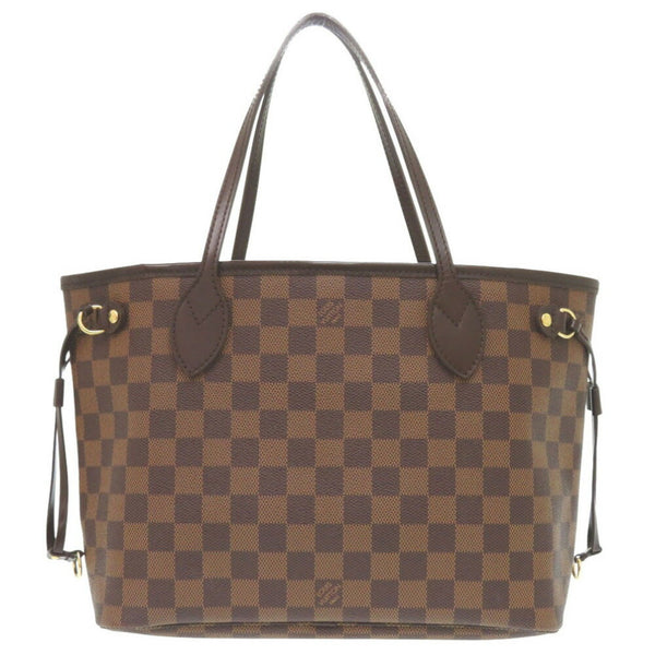 Louis Vuitton Neverfull Pm Damier N51109 Tote Bag Lv 0371Louis Vuitton