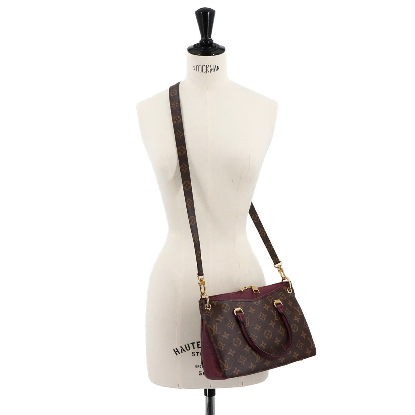 Louis Vuitton Monogram Pallas Bb 2-Way Hand/Shoulder Bag In Raisin Mm42961