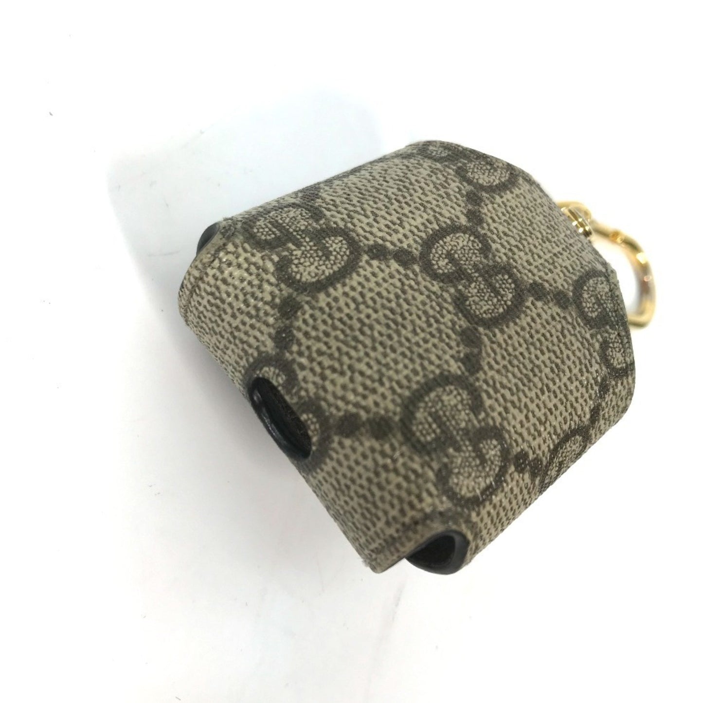 Gucci 596720 Gg Supreme Airpods Case Apple Earphone Canvas