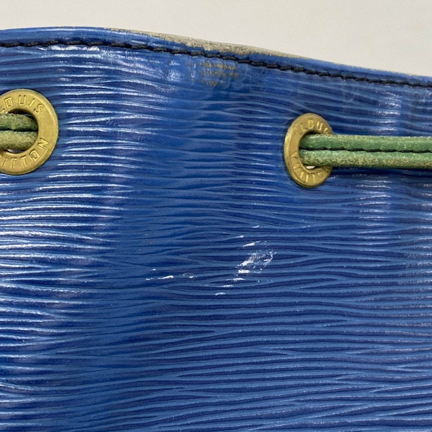 Louis Vuitton Epi Two-Tone Noe Shoulder Bag M44044 In Toledo Blue