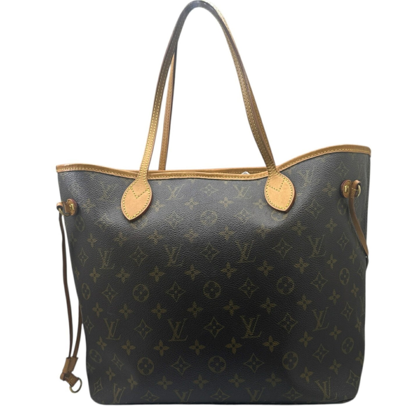 Louis Vuitton Louis Vuitton Neverfull Mm Monogram M40156 Tote Bag Brown Lv