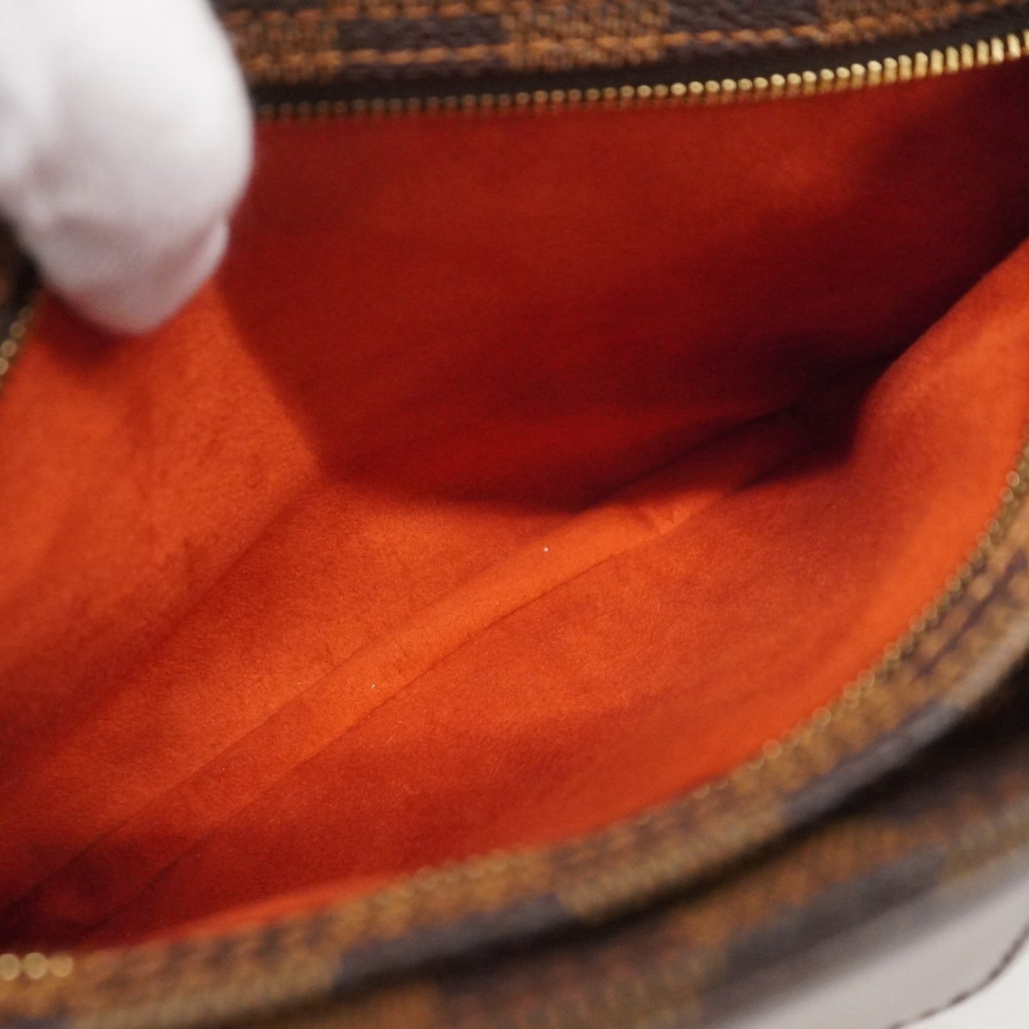 Louis Vuitton Damier Aubagne Shoulder Bag N51129 Ebene