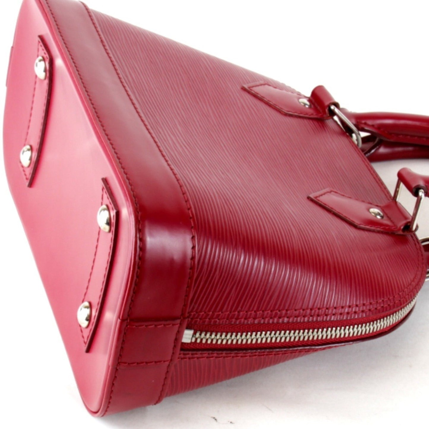 Louis Vuitton Alma Pm M40490 Shoulder Bag Epi Leather Fuchsia