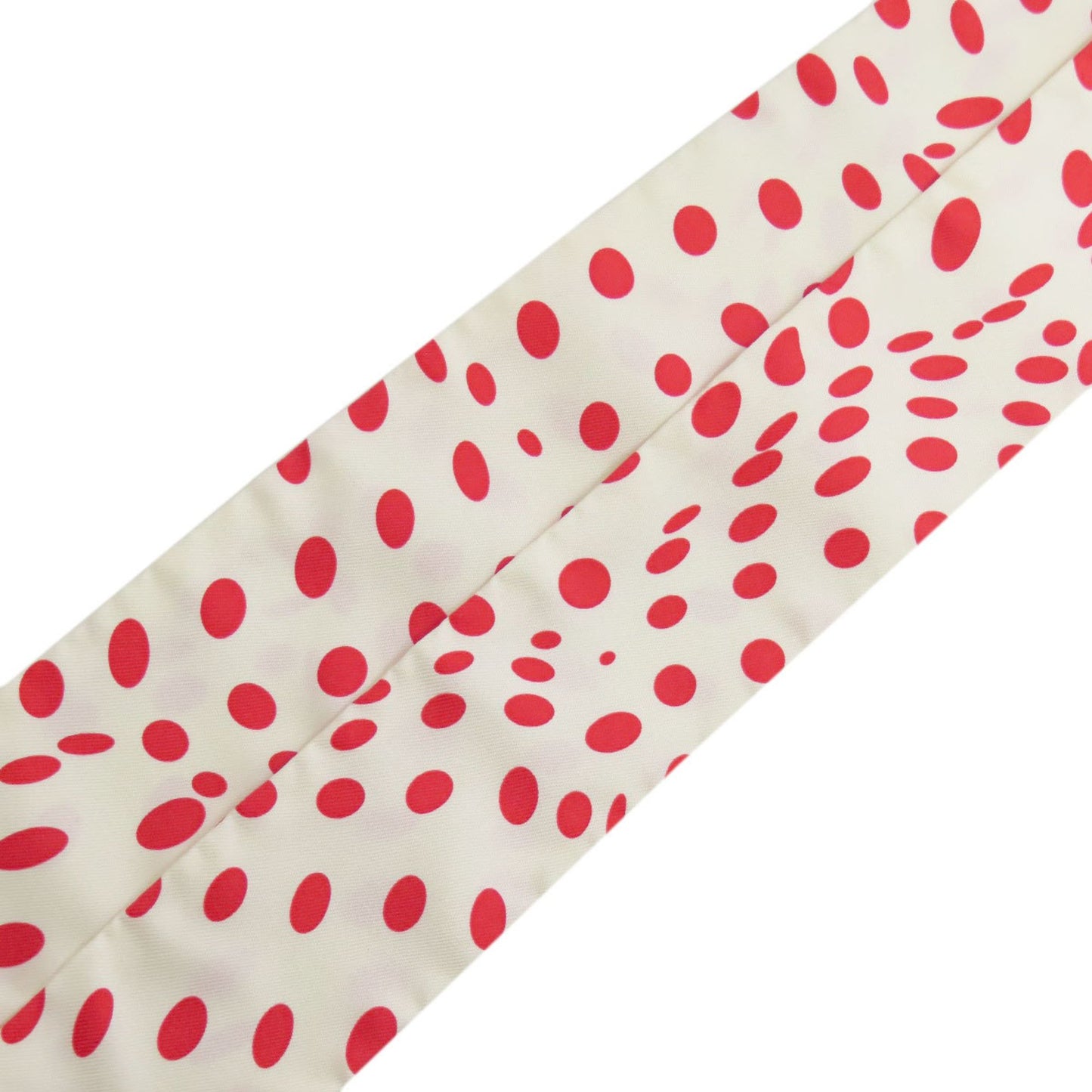Hermes Twilly Hola Flamenca Polka Dot Silk Scarf