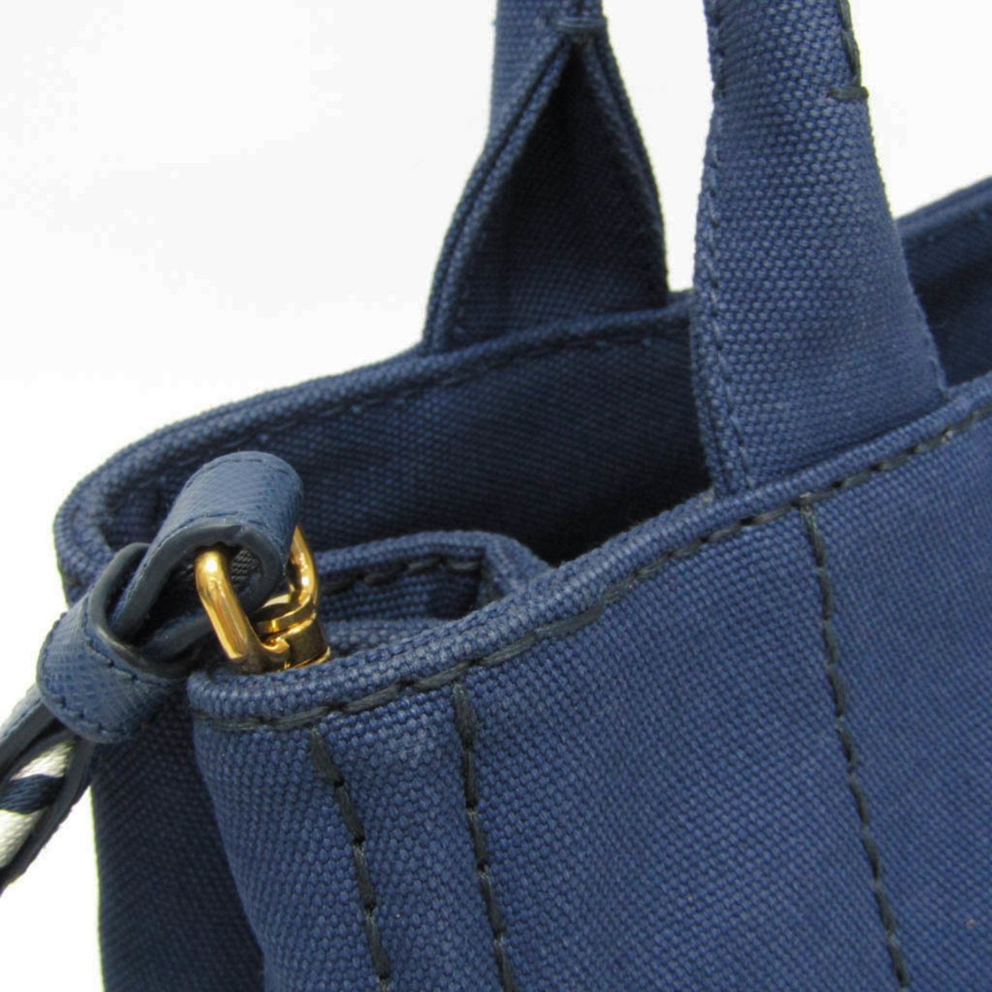 Prada Canapa S Size 1Bg439 Women'S Canvas Shoulder Bag