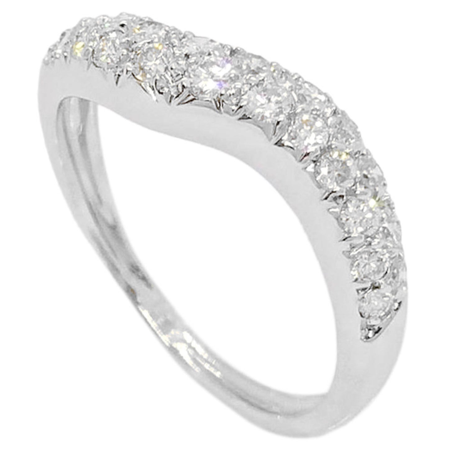 Van Cleef & Arpels Pav Wave Ring